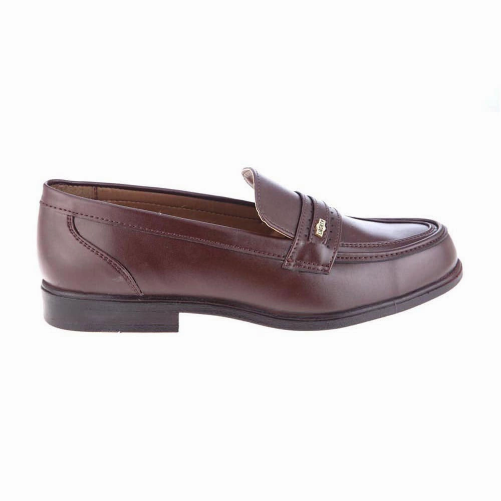Fortune (Brown) Classic Loafer Shoes For Men ARMANI By Liberty Luxury Italian Loafers
