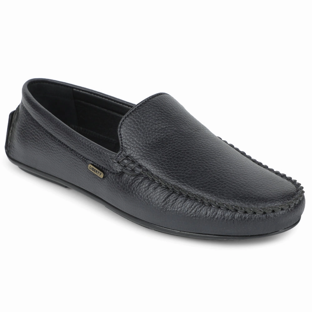 Fortune Navy Blue Casual Loafers For Men AVL-4 By Liberty Skechers Memory Foam Loafers