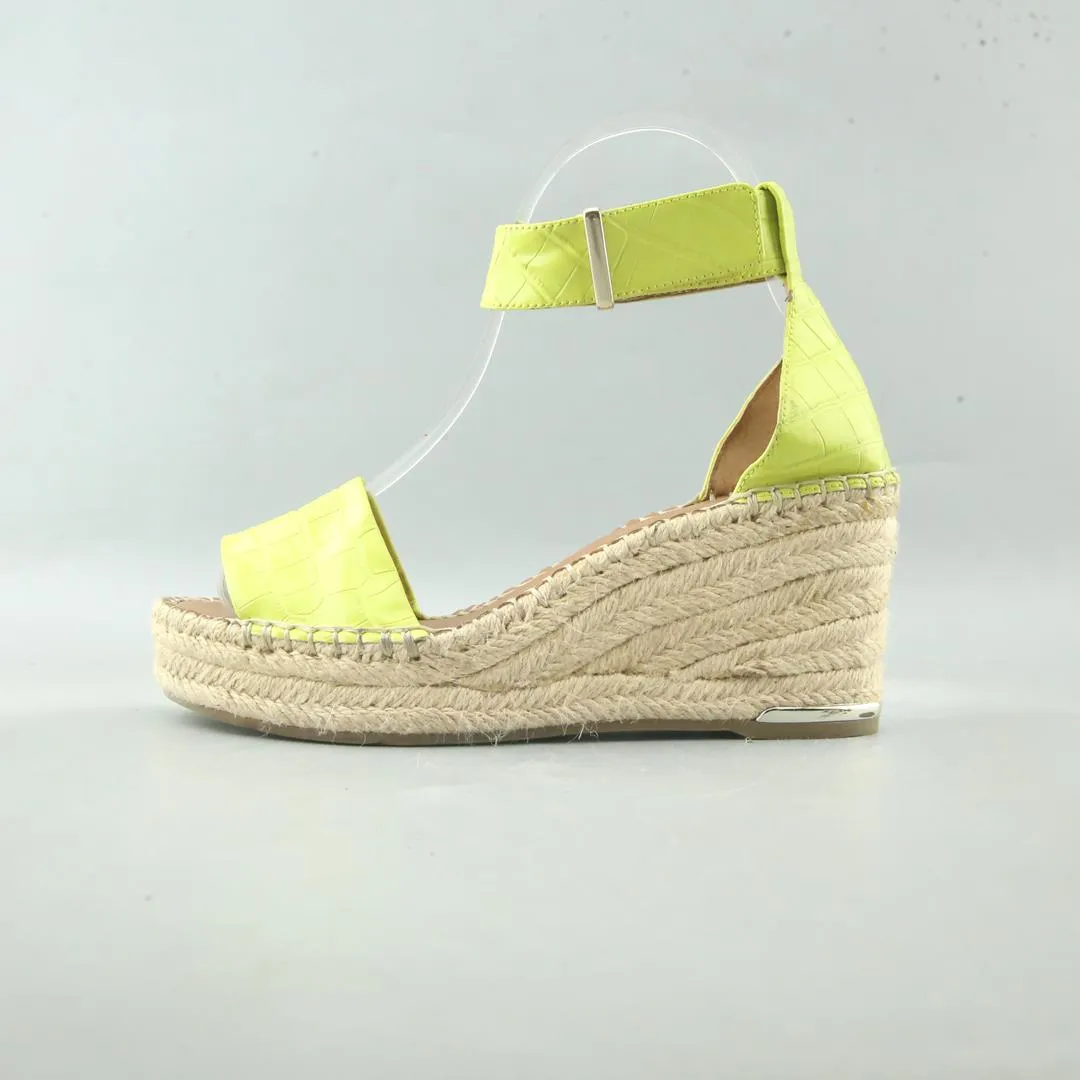 FRANCO SARTO CLEMEN Wide Calf Knee High Boots Wedge Heel