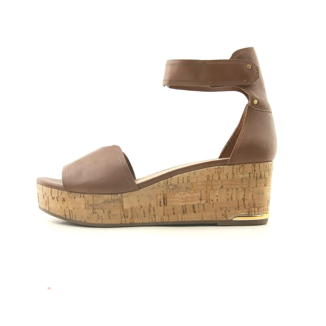FRANCO SARTO . High Heel Cork Wedges