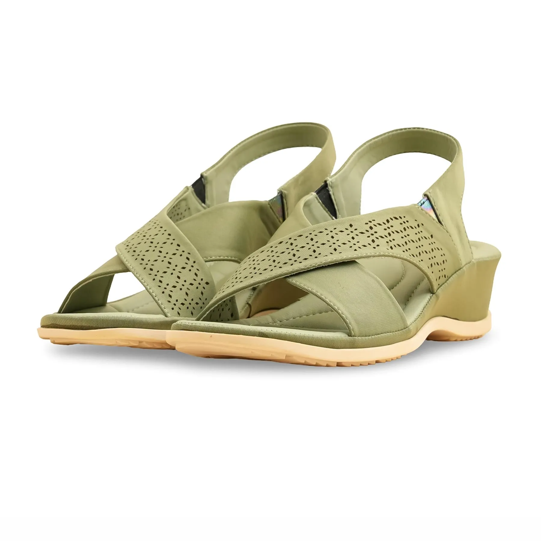 Green Formal Sandal For Women PU0424