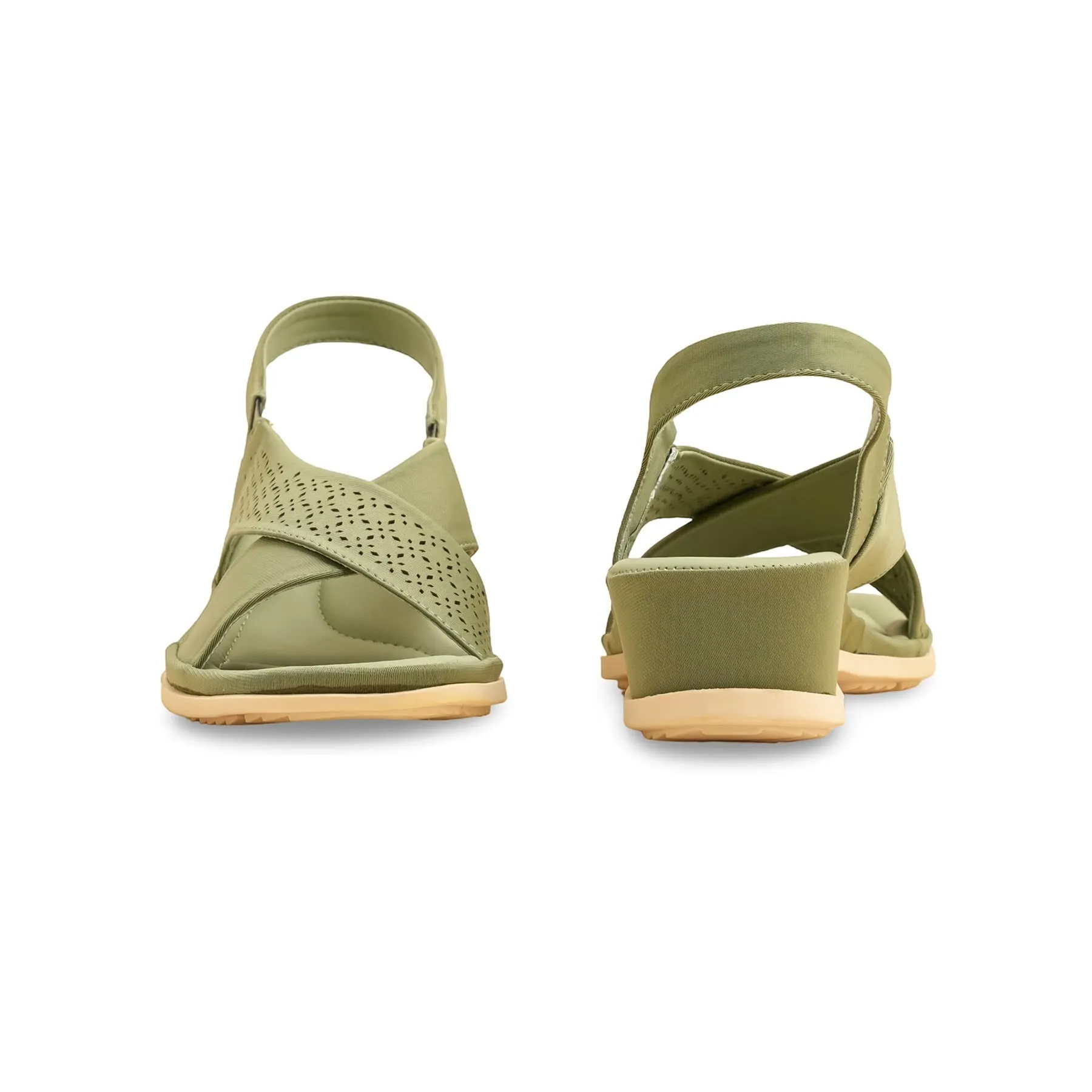 Green Formal Sandal For Women PU0424 Teva Infinity Sandals