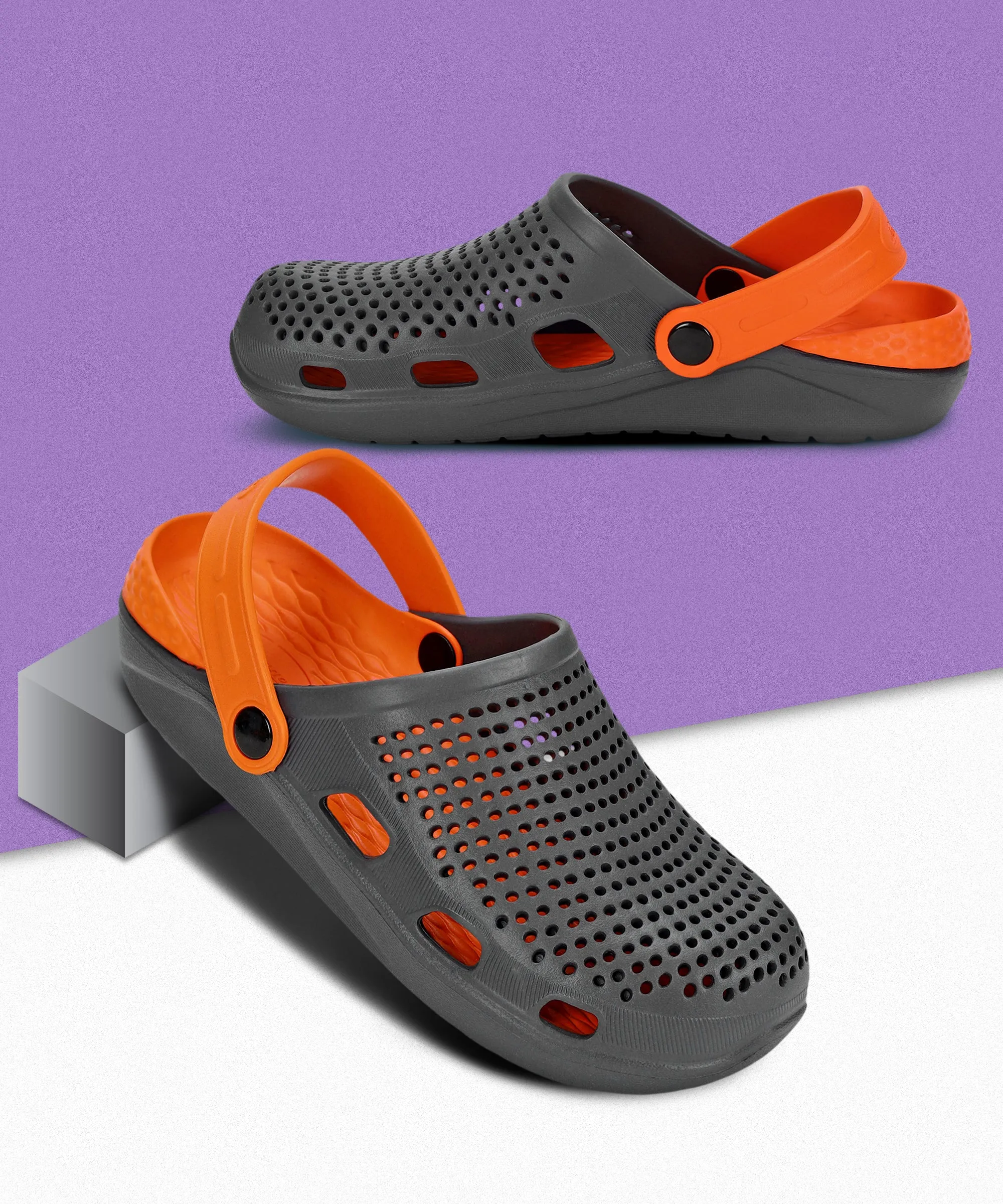 Paragon  EVK10916G Men Casual Clogs | Stylish, Durable, Casual & Comfortable | For Everyday Use Caribbean