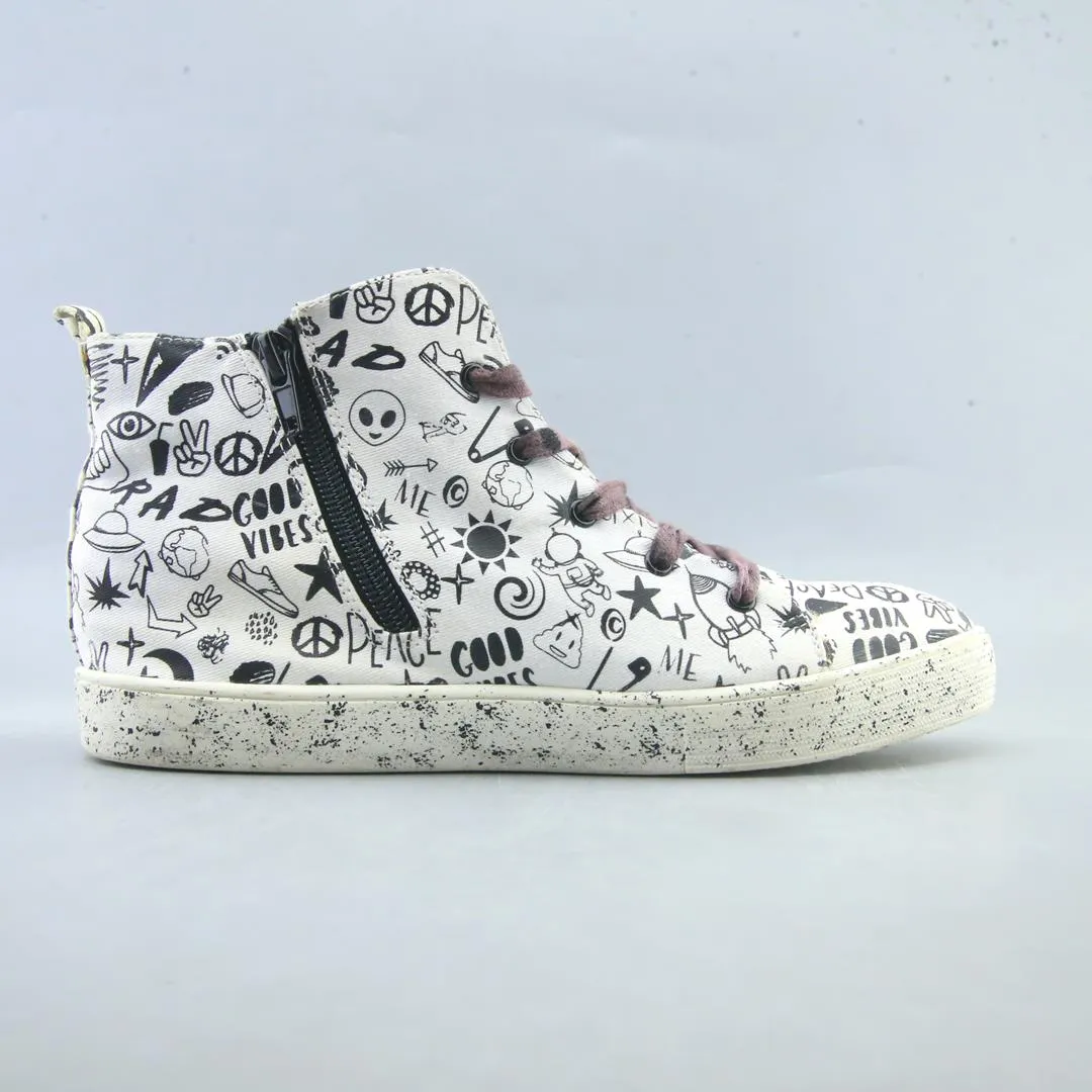 SJ GRAFITTI GALORE Skechers Leather Sneakers