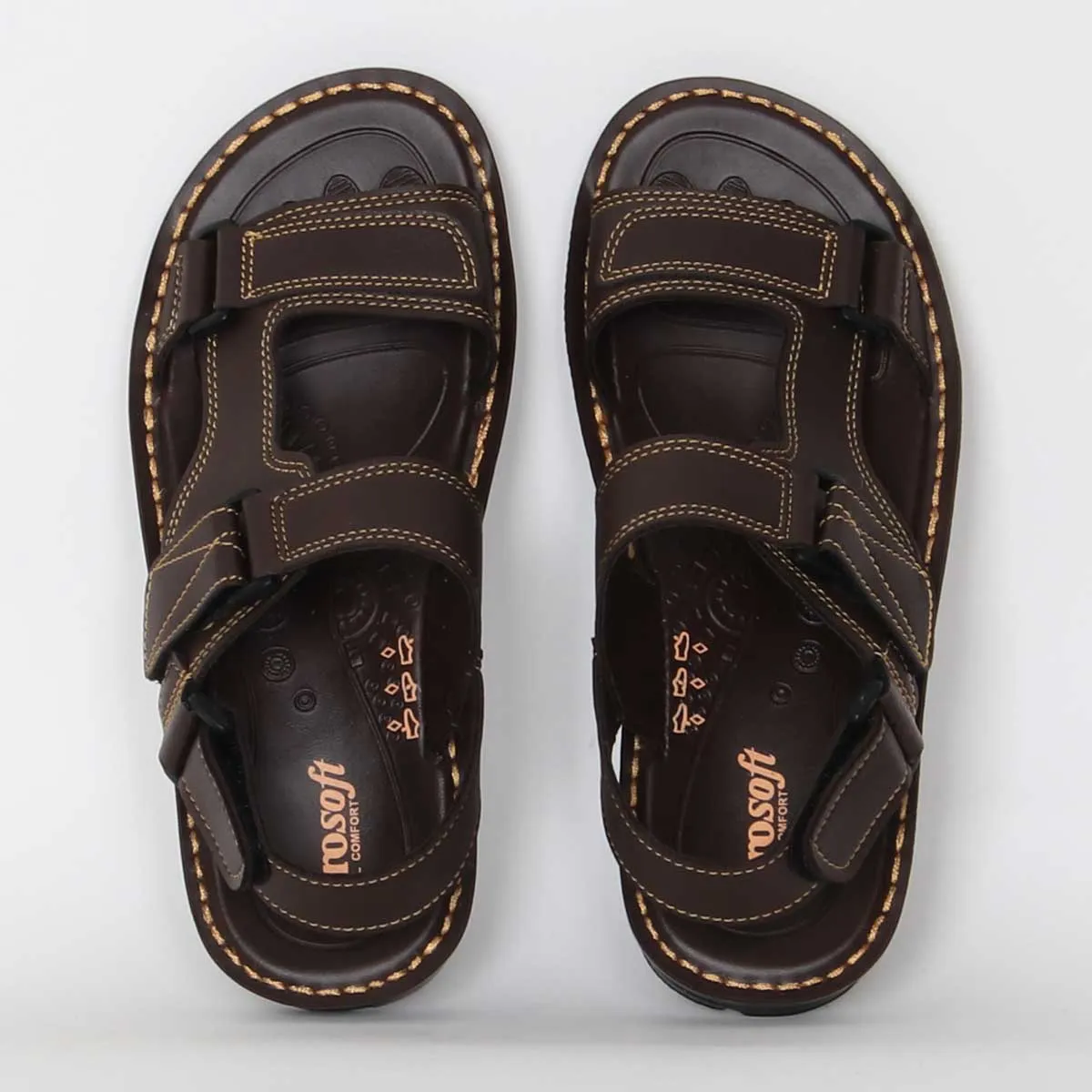MEN CASUAL SLIP-ON SANDALS High Heels Shoes Sandals