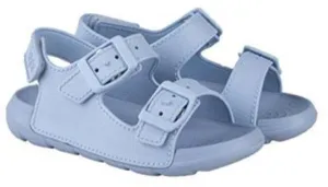 Igor Girl's and Boy's Maui MC Sandals, Celeste Socks On Sandals