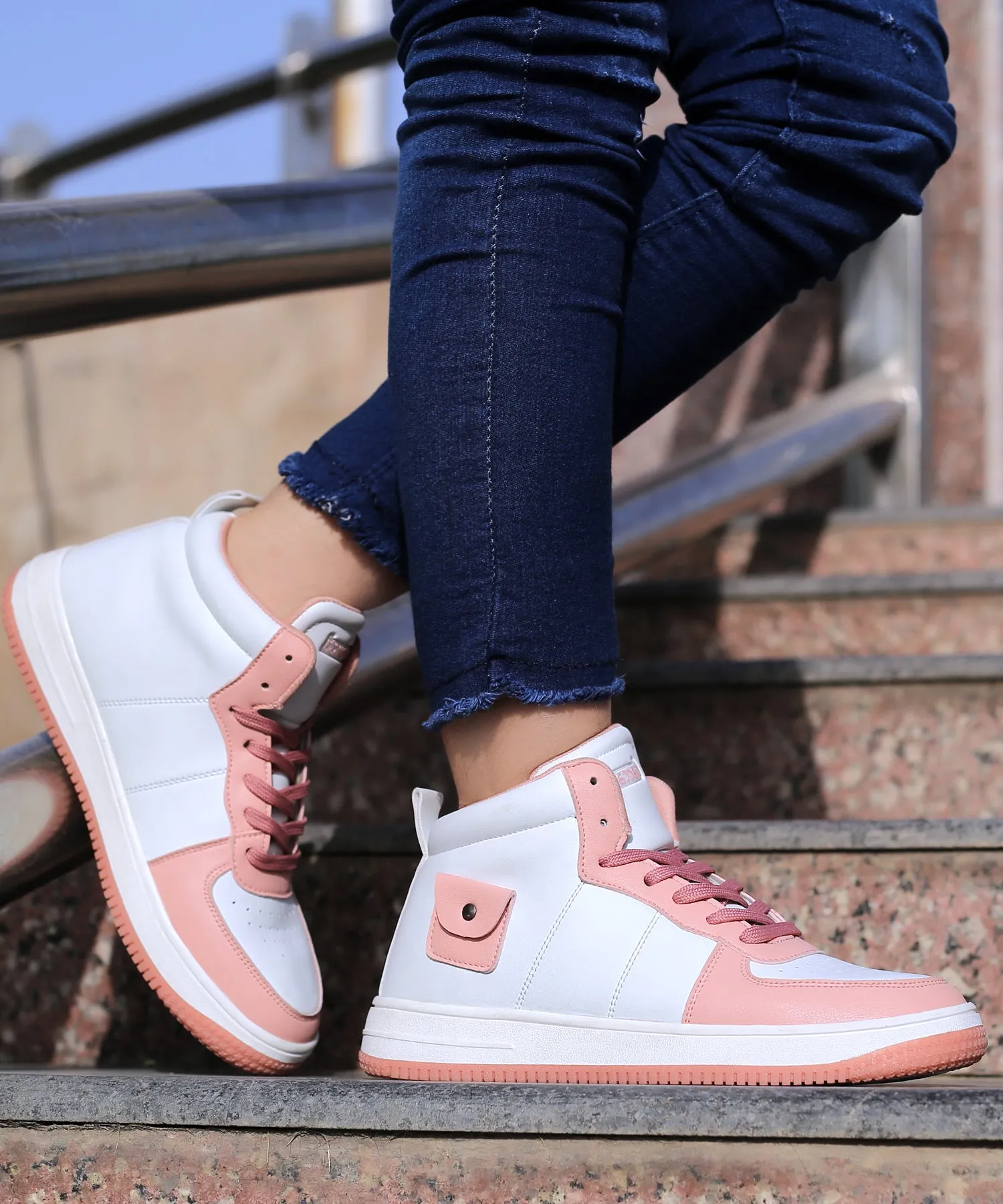 Sneakers Jordans Bacca Bucci STELLAR Mid-Top Fashion Women's Sneakers