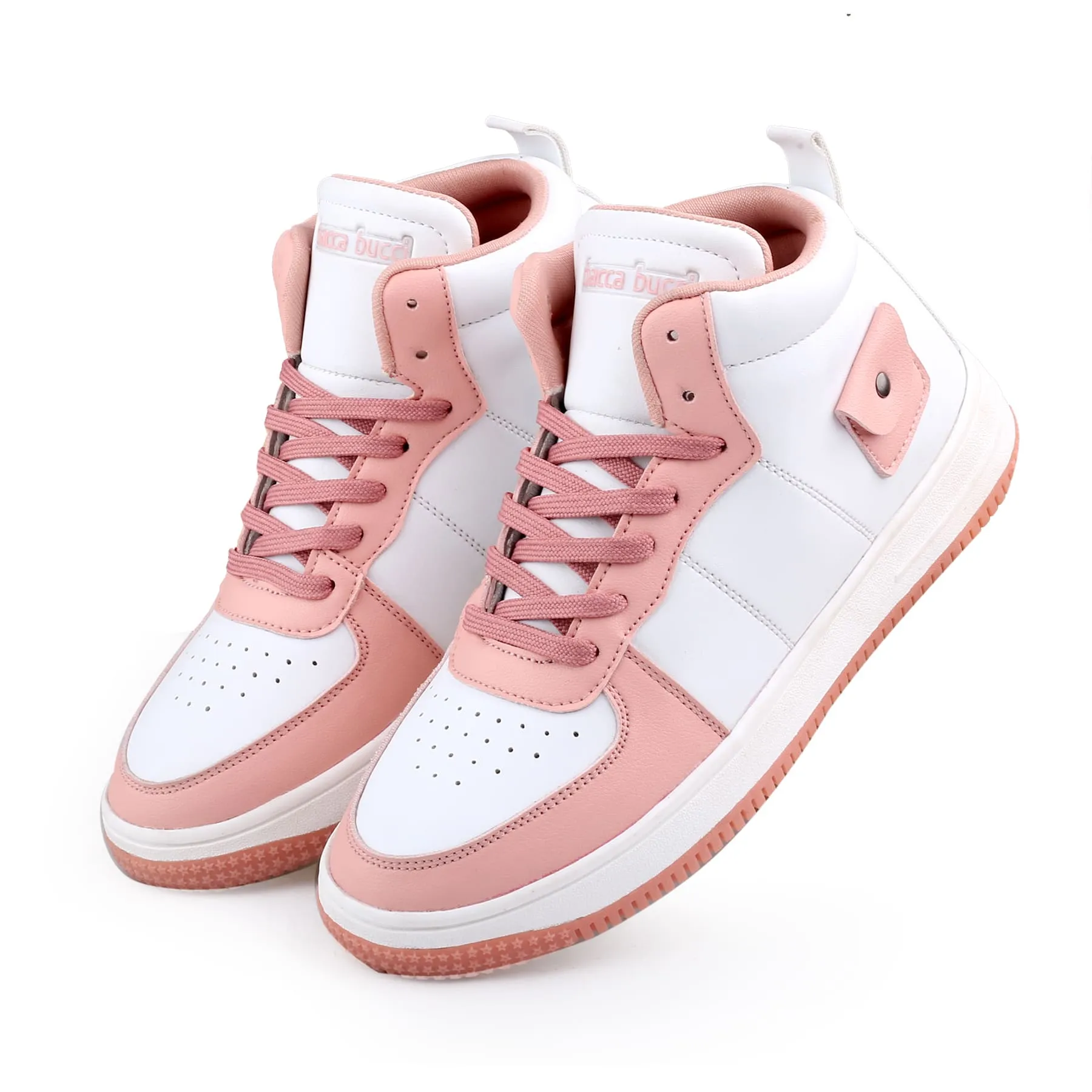 Sneakers That Support Arch Bacca Bucci STELLAR Mid-Top Fashion Women's Sneakers