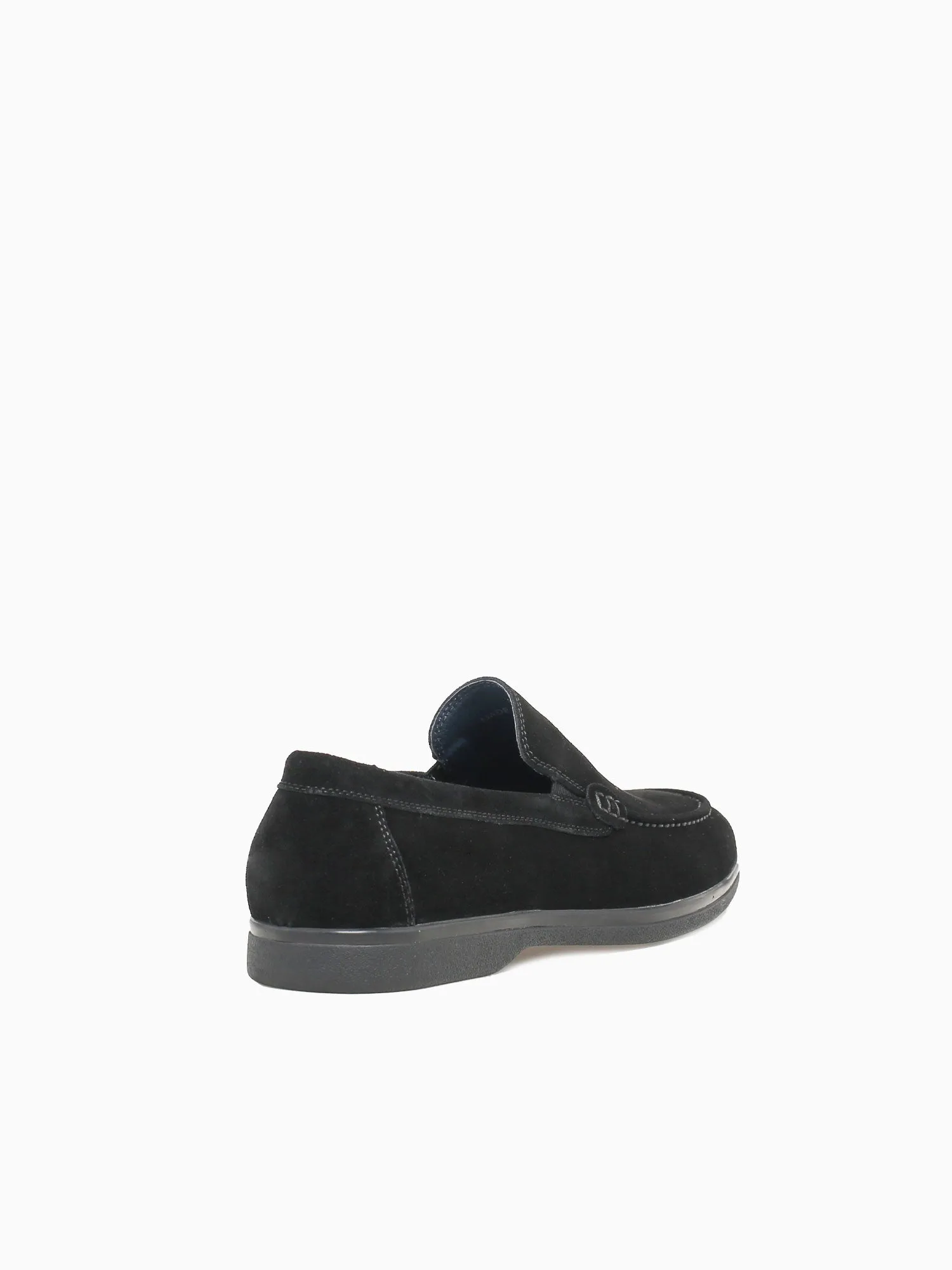 Viserys Black Black suede Prom Shoes Loafers