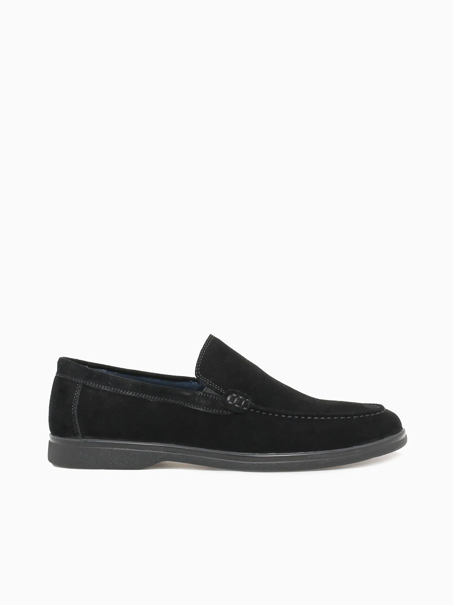 Duck Boot Loafers Viserys Black Black suede