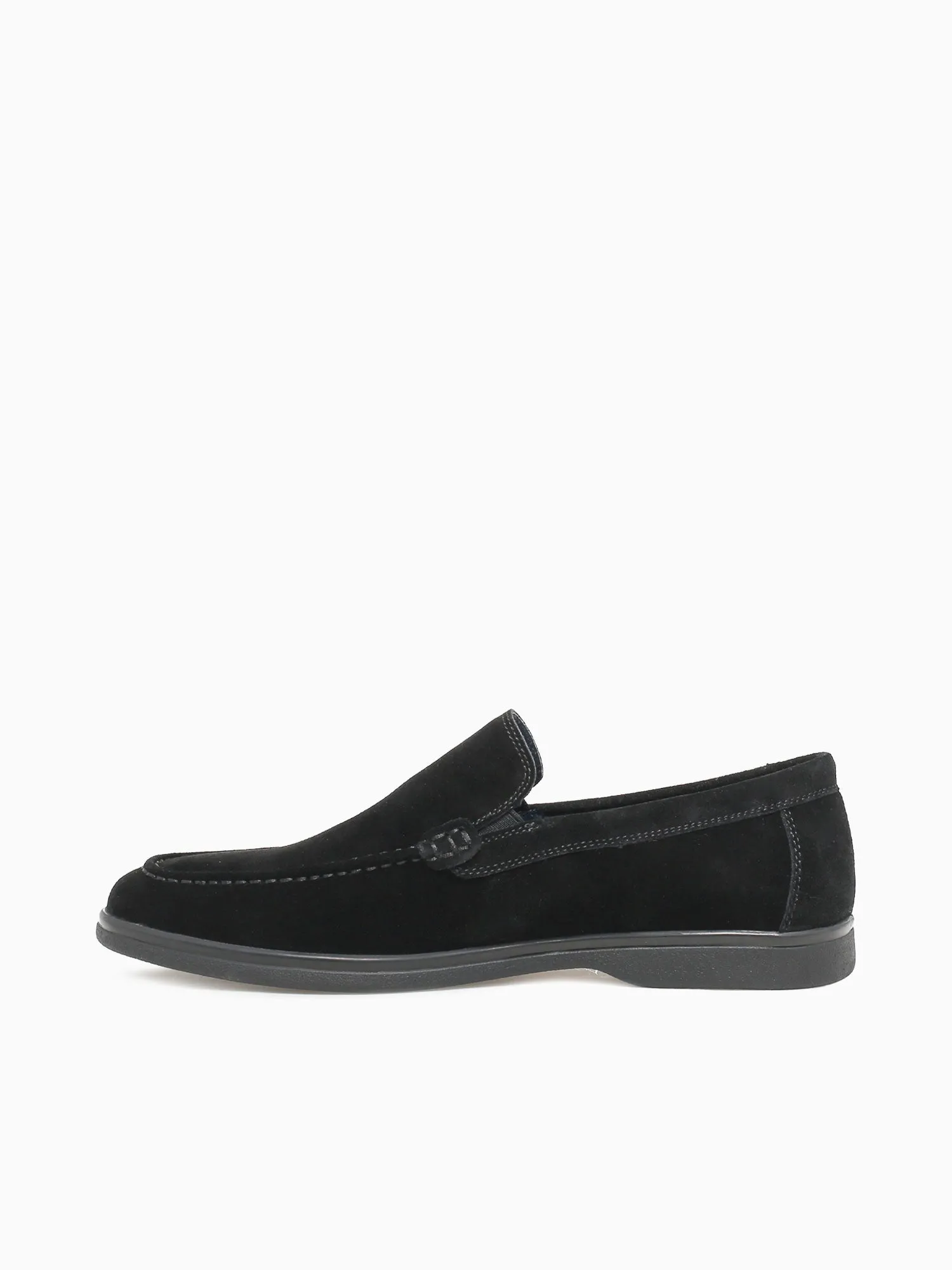 Viserys Black Black suede Haruta Loafers Japan