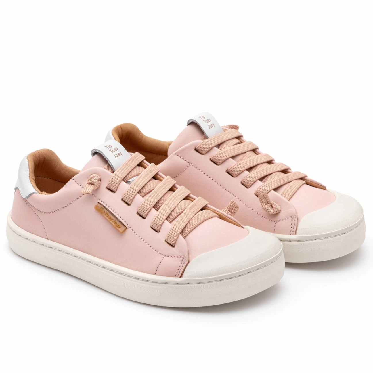 Tip Toey Joey Girl's Volt Sneakers - Blossom Pink / White Duke Sneakers