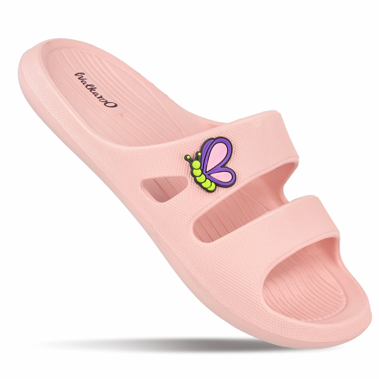 Women's Flip Flop  - WC8920 Peach Slip On Gardening Shoes