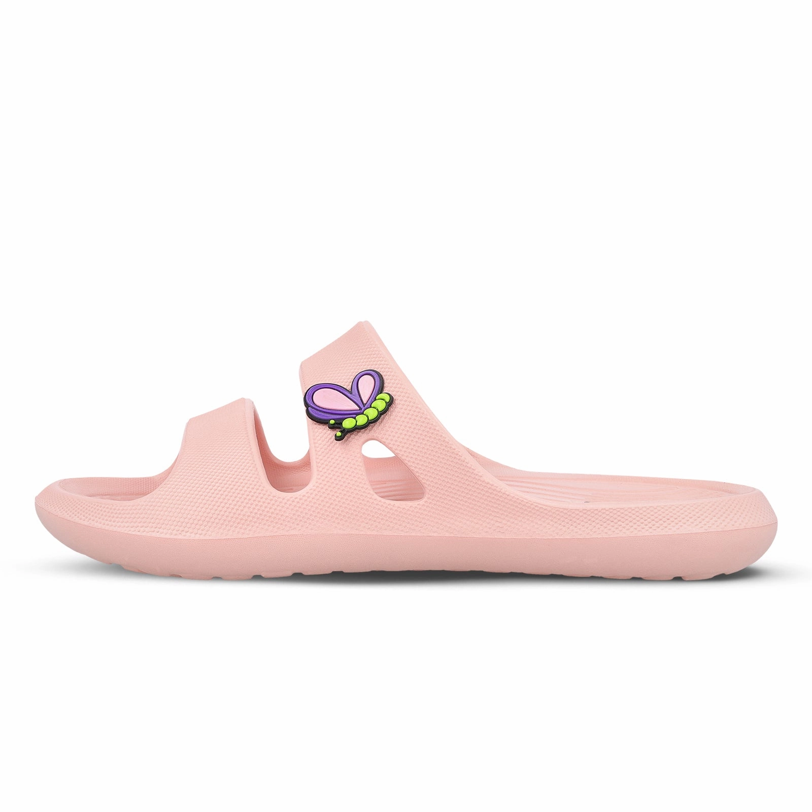 Pointed Toe Slip On Heels Women's Flip Flop  - WC8920 Peach