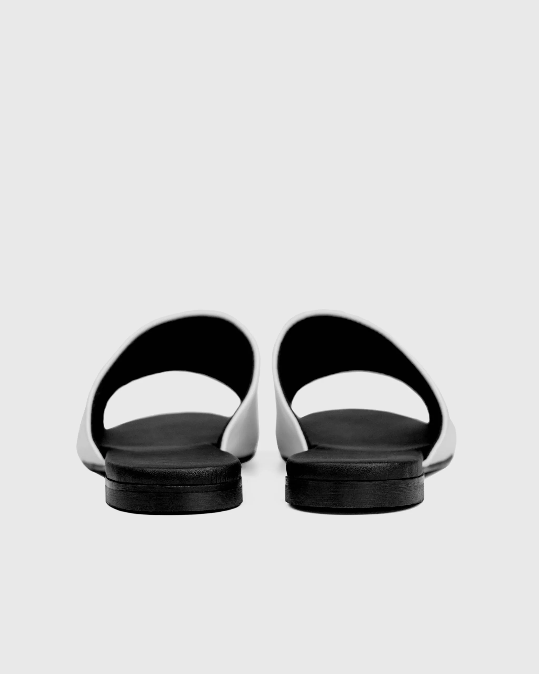 High Top Slip On Sneakers Ritzy Slides White made of grapes leather