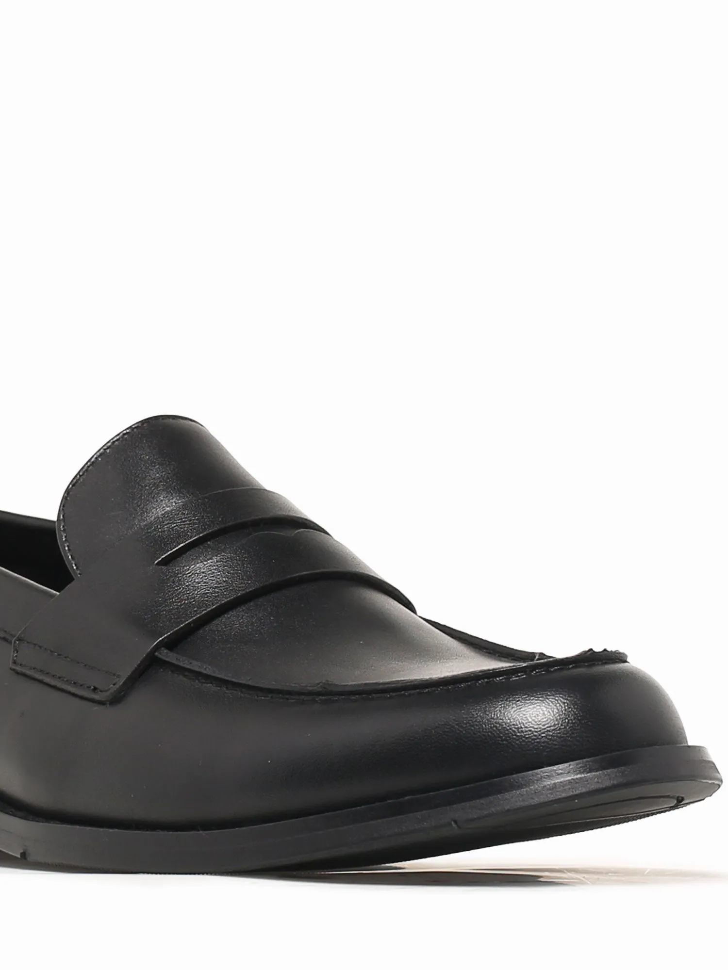 Loafers With A Bow Gaio Black Soft Calf Lether