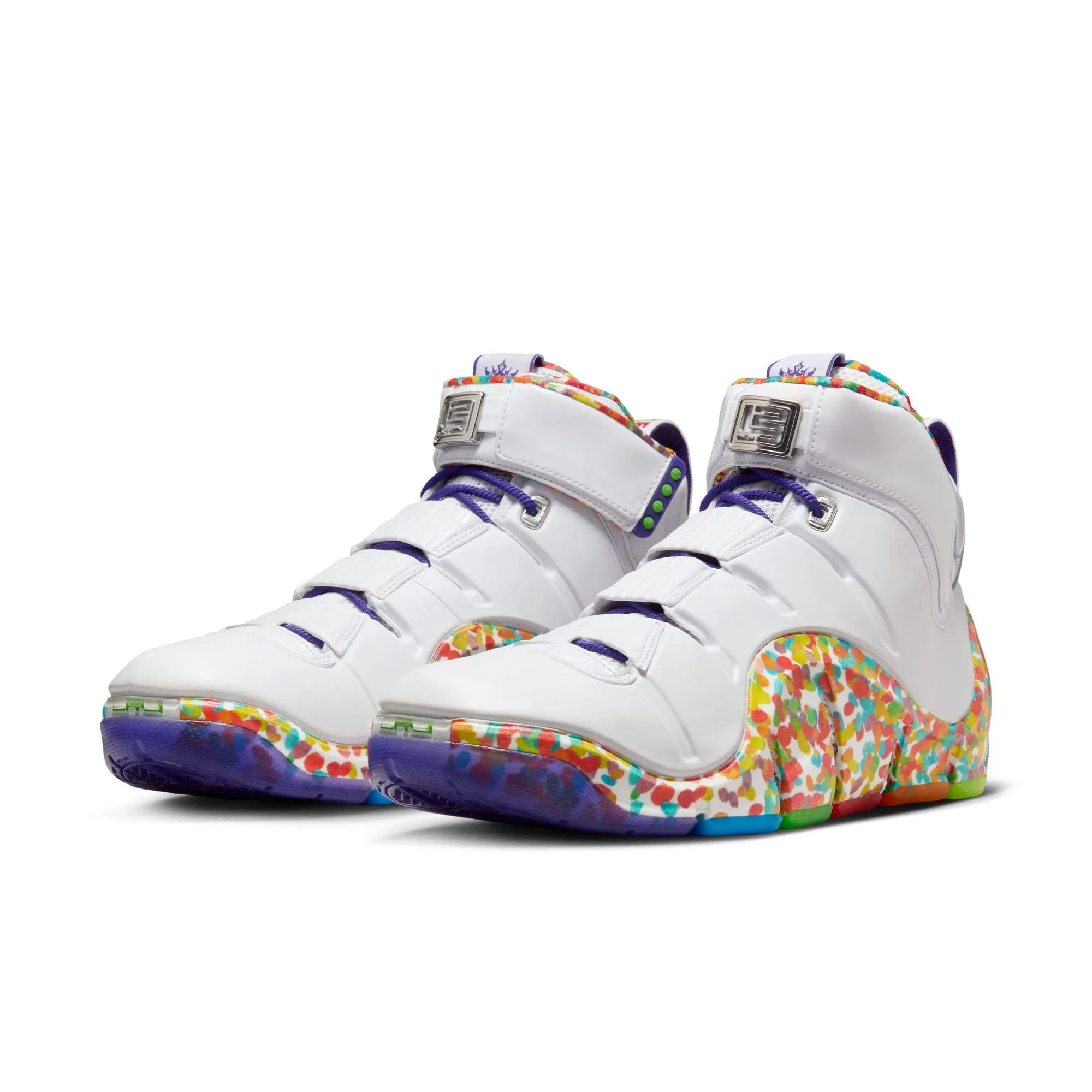 Worst Basketball Shoes Of All Time Nike Zoom Lebron IV Fruity Pebbles