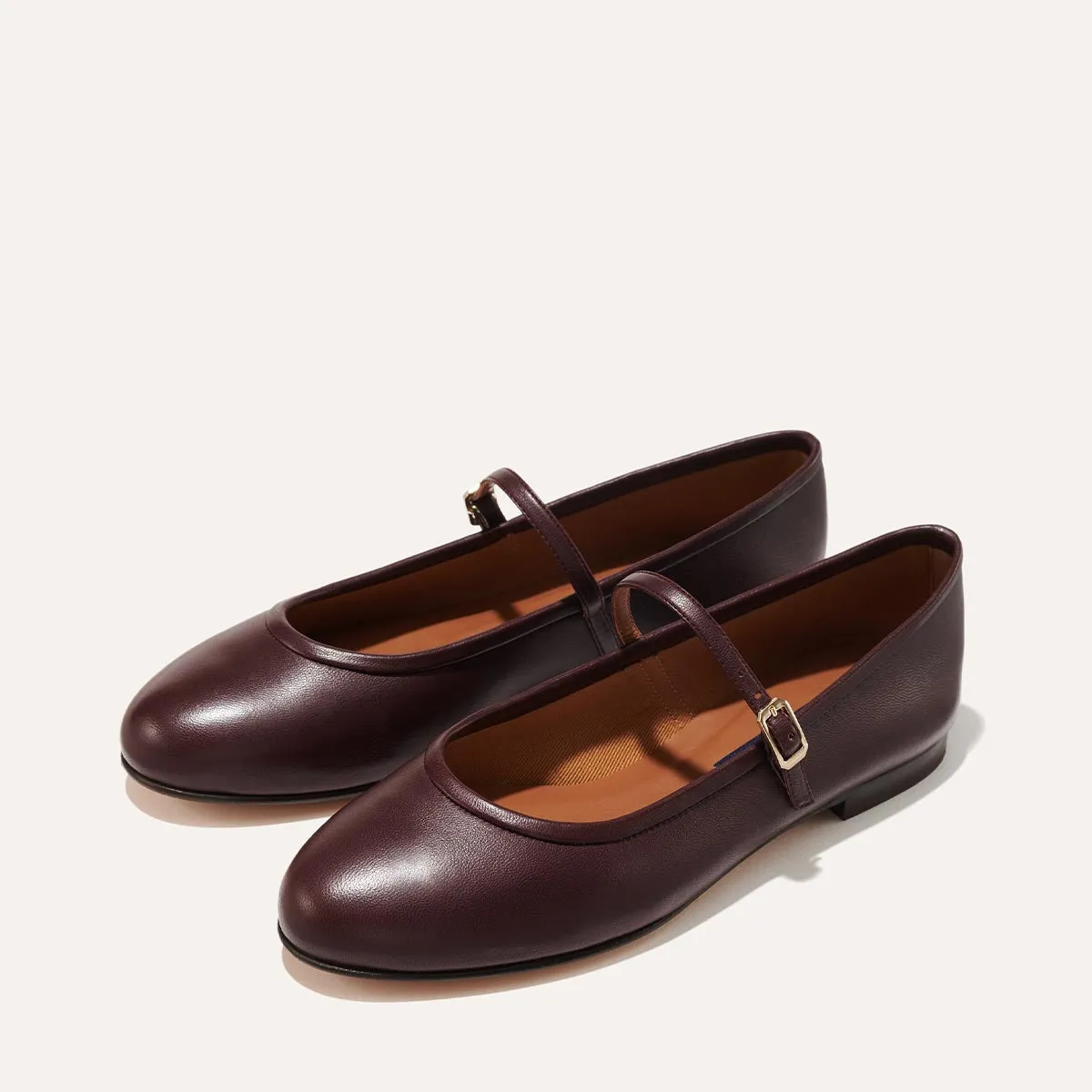 The Demi Jane - Burgundy Nappa Good Shoes For Squatting