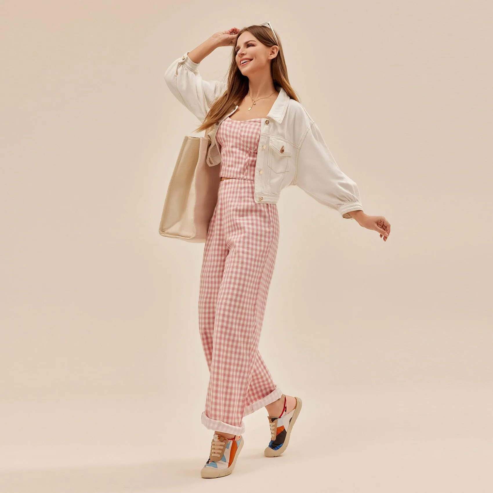 Good Walking Sneakers For Flat Feet Geometric Garden Cadiz VII Women