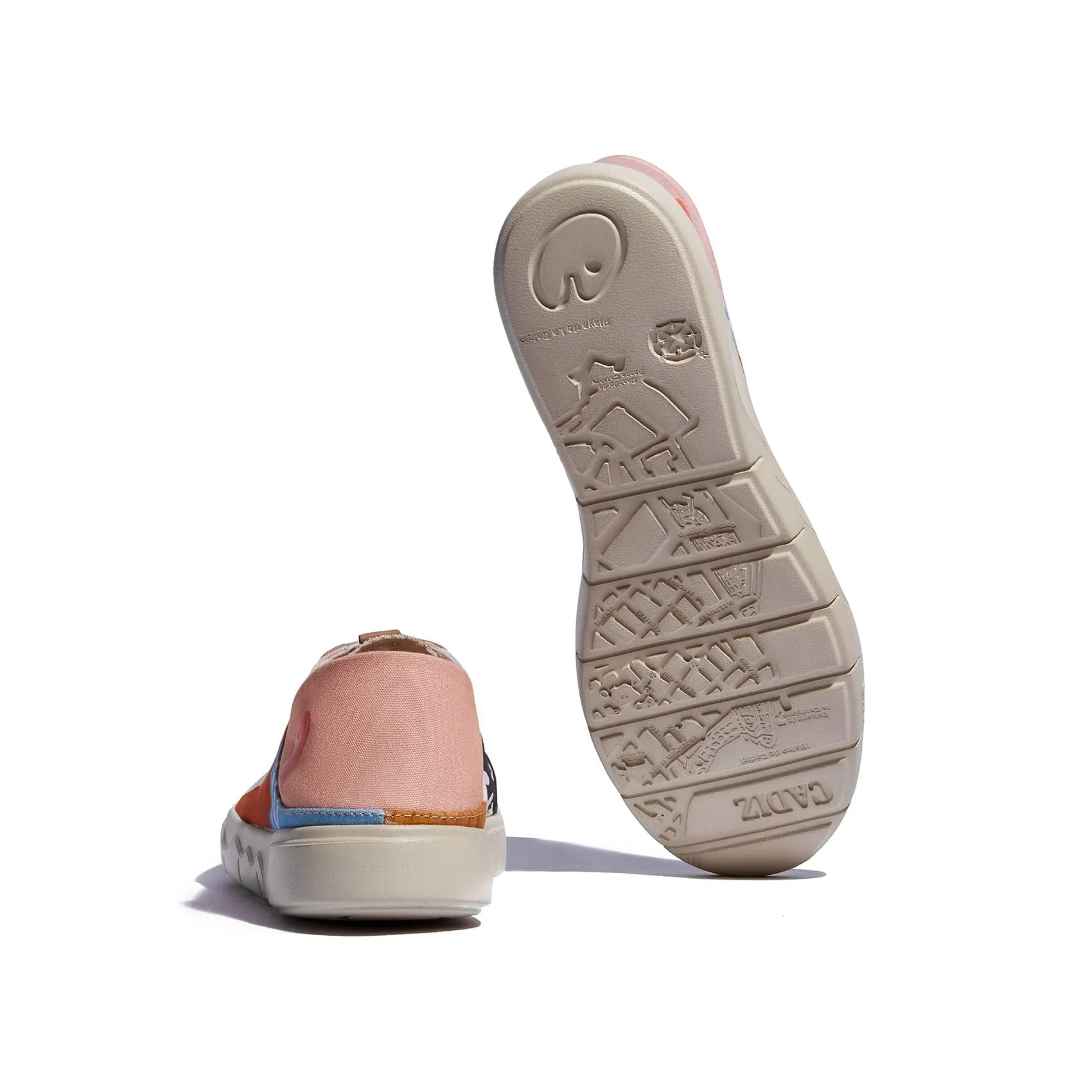 Geometric Garden Cadiz VII Women Ortho Sneakers