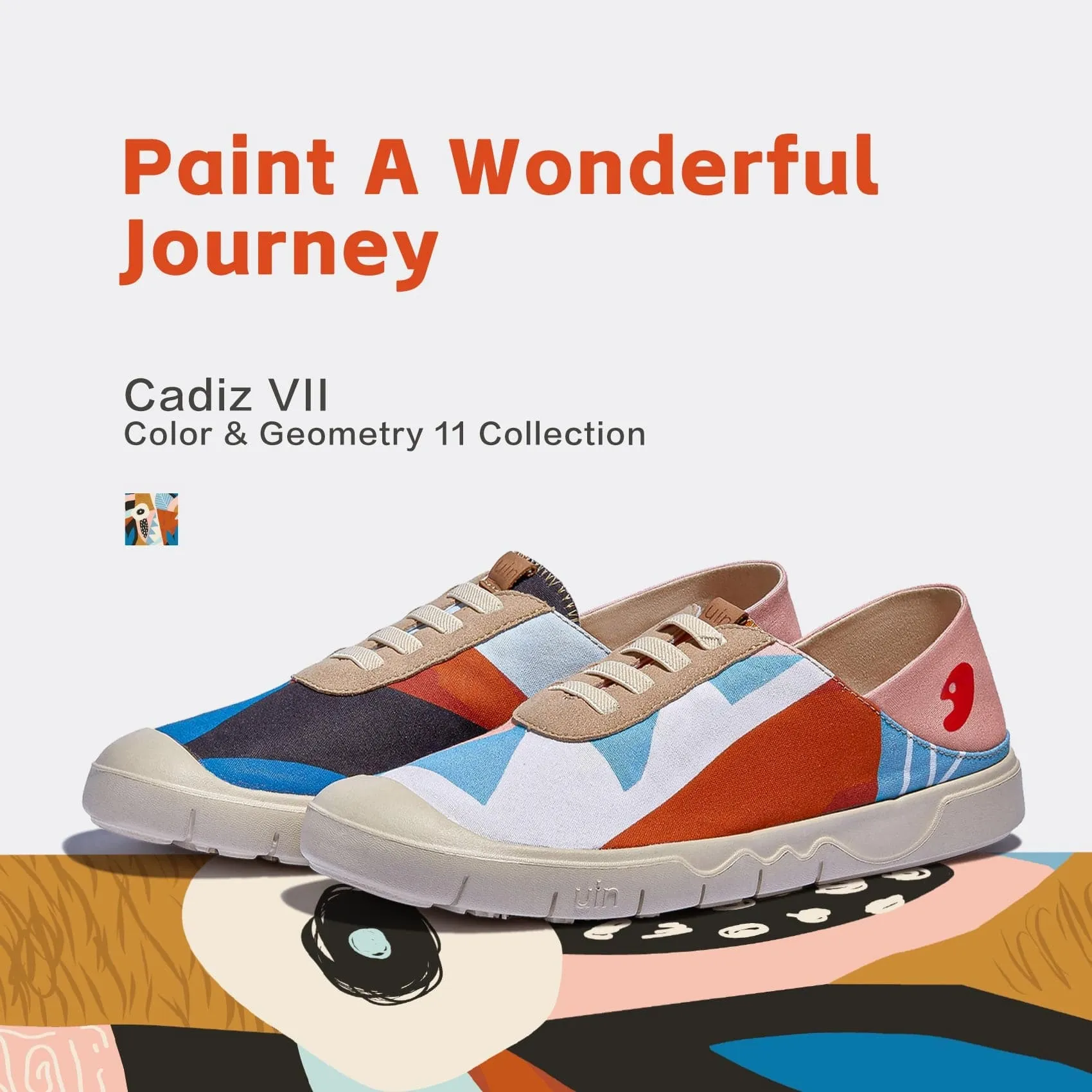 Geometric Garden Cadiz VII Women Salomon Waterproof Sneakers