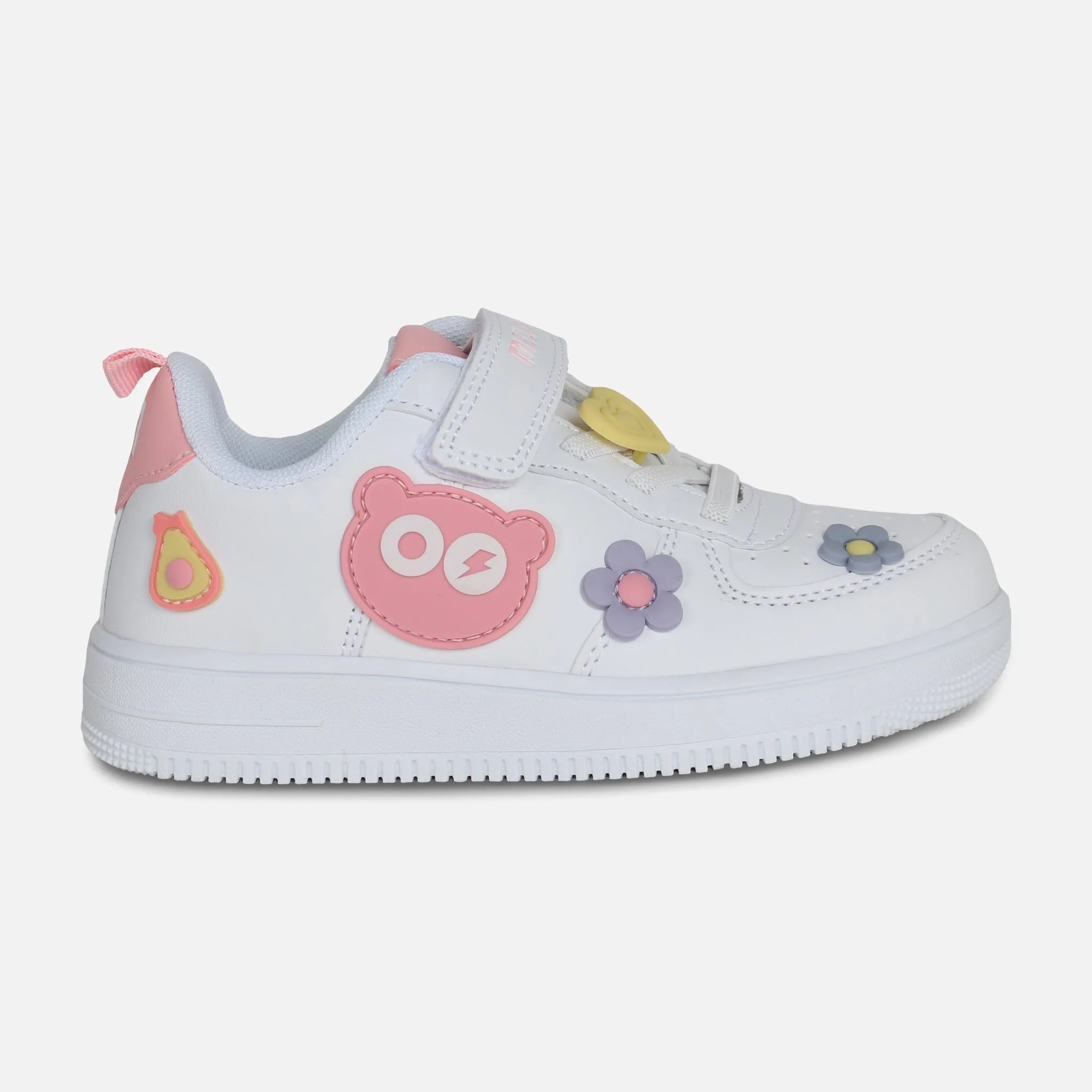 GIRLS CASUAL VELCRO SHOES Running Track Shoes