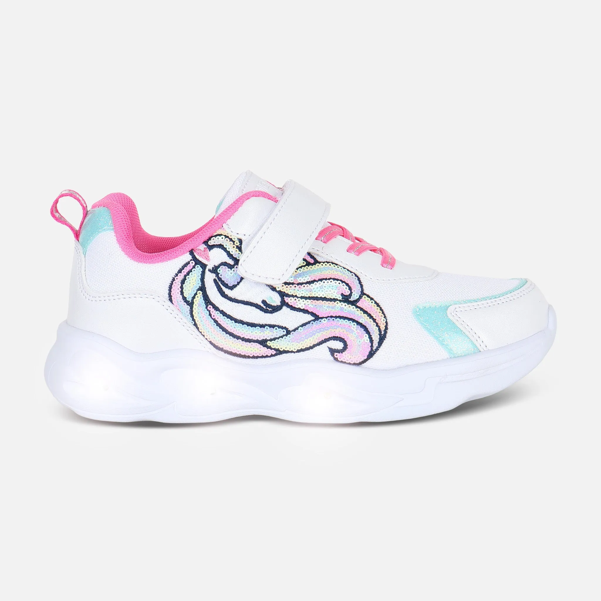 GIRLS LIGHT VELCRO SHOES Running Shoes For Forefoot Runners