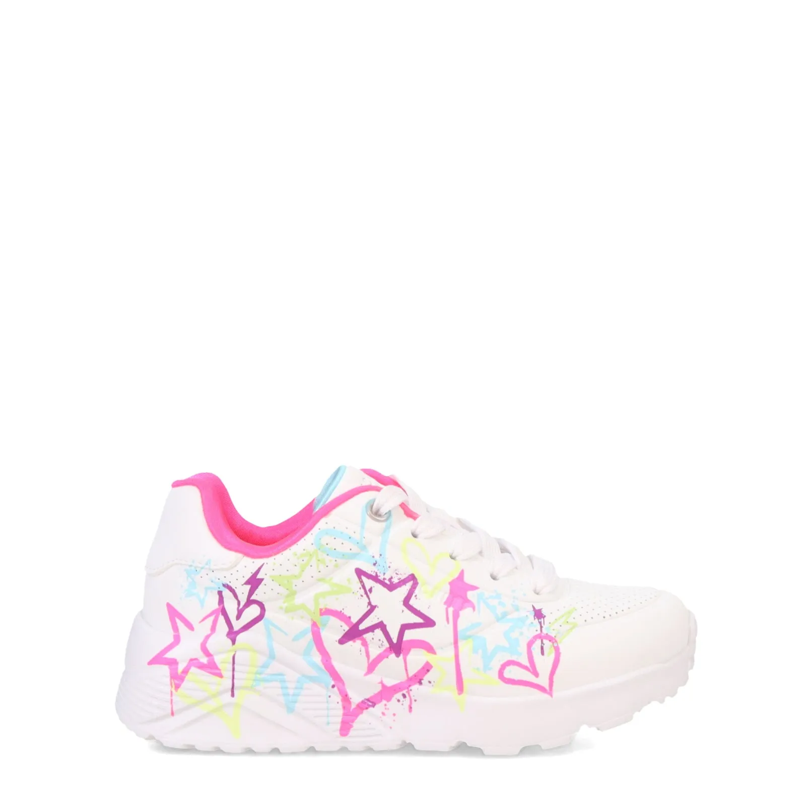 Vibram Sneakers Girl's Skechers Street,  Uno Lite - My Drip Sneaker - Little Kid