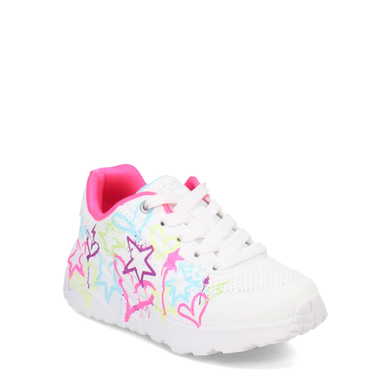 Sneakers Mesh Girl's Skechers Street,  Uno Lite - My Drip Sneaker - Little Kid