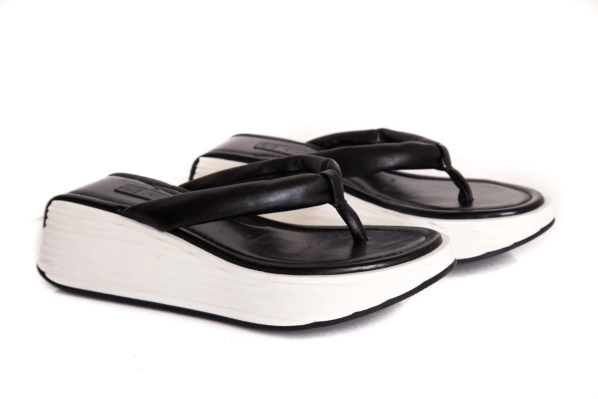 Sam Edelman Raffia Sandals Givenchy Black & White Leather Sandals SZ 39