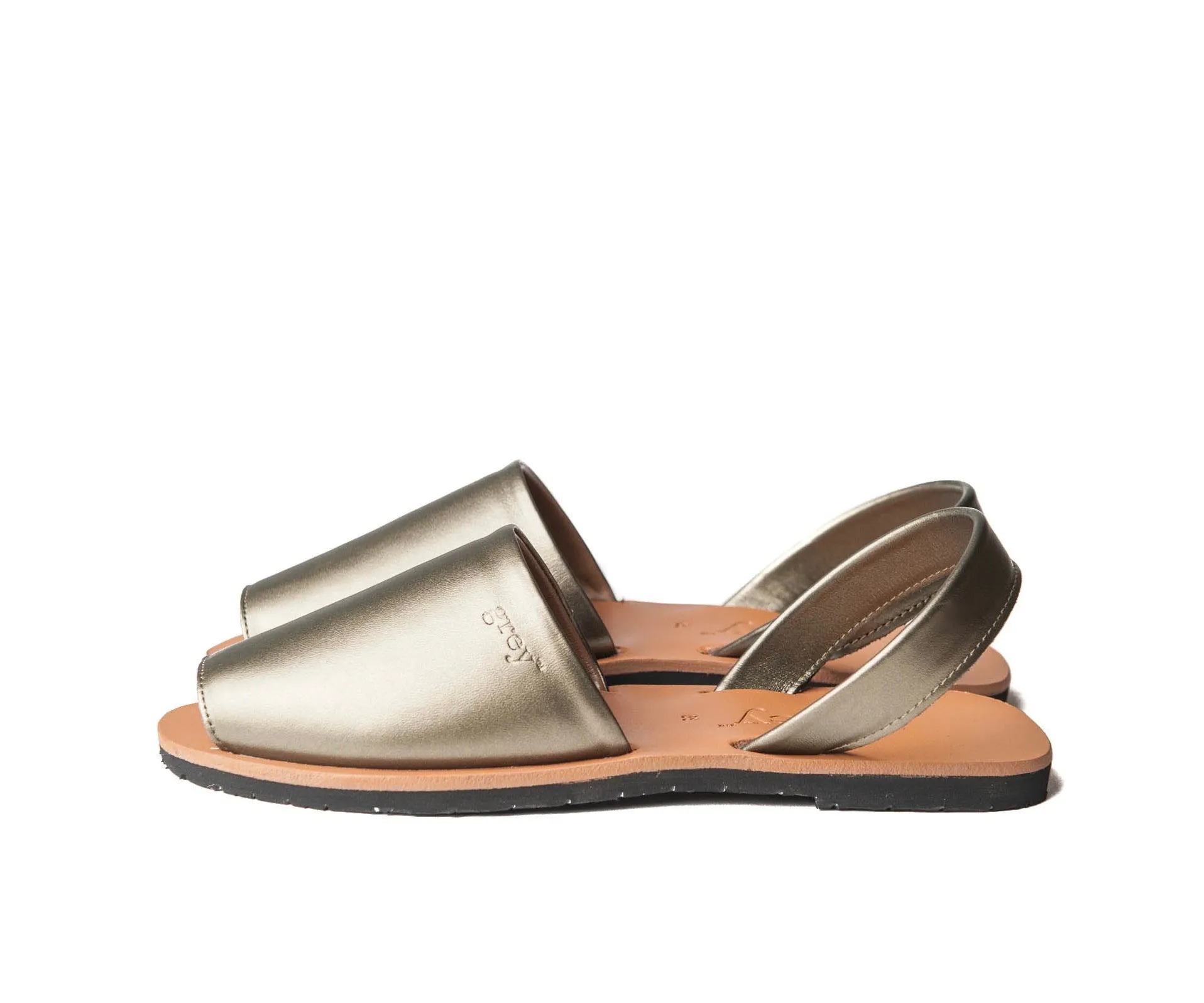 Baby Sandals Gladys / Gerald (Titanium Gold)