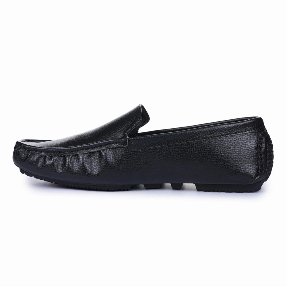 Loafers Fringe Gliders Black Casual Loafer Shoes For Men 2101-01 By Liberty