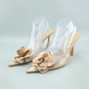 ZARA. . High Heel Platform Ankle Booties