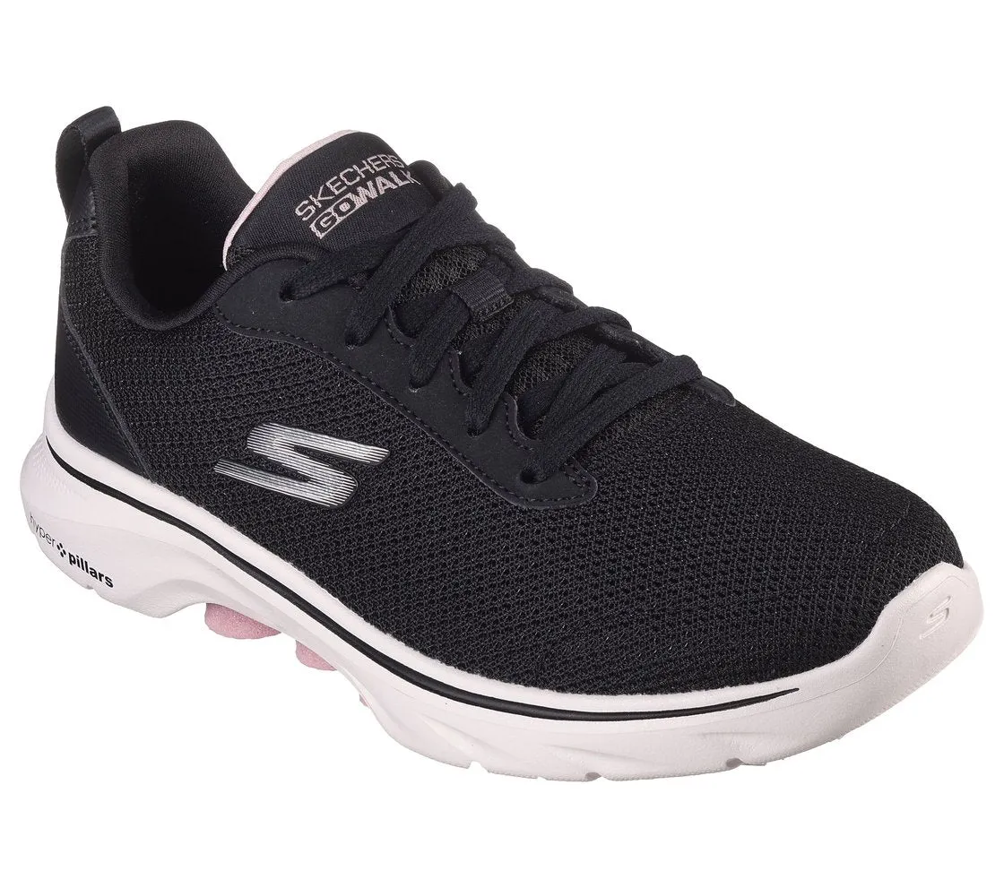 GO WALK 7 - BLACK PINK Best Running Shoes For Underpronation And Flat Feet