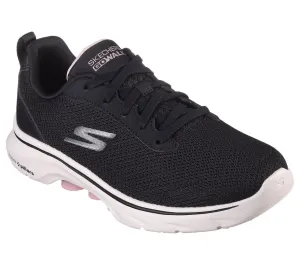 GO WALK 7 - BLACK PINK Best Running Shoes For Bad Knees And Flat Feet