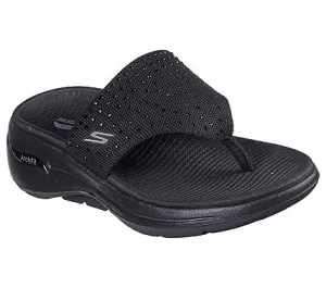 GO WALK ARCH FIT SANDAL - GLAM CITY - BLACK BLACK Best Budget Mtb Shoes For Pedals