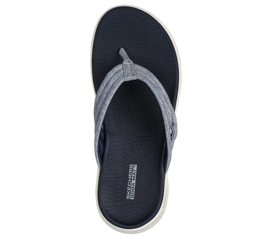 Pointed Flat Shoes Uk GO WALK FLEX SANDAL - OVERJOY - NAVY