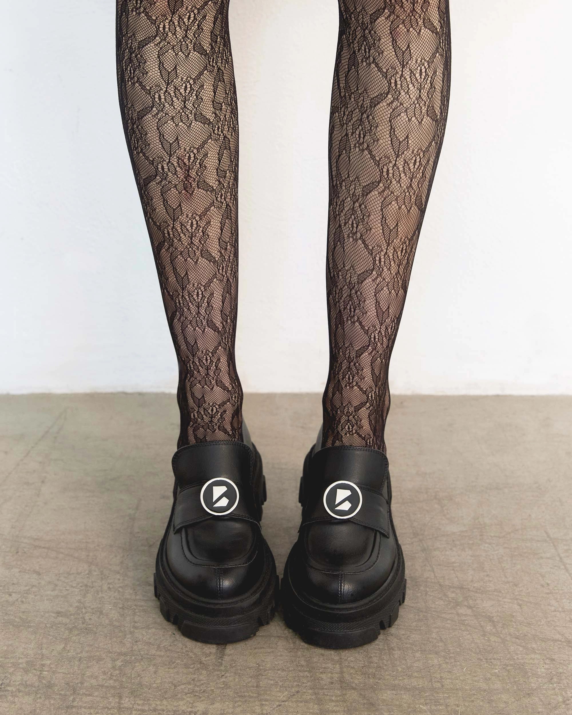 Blocky Loafers made of grape-based vegan leather Loafers Slip Ons