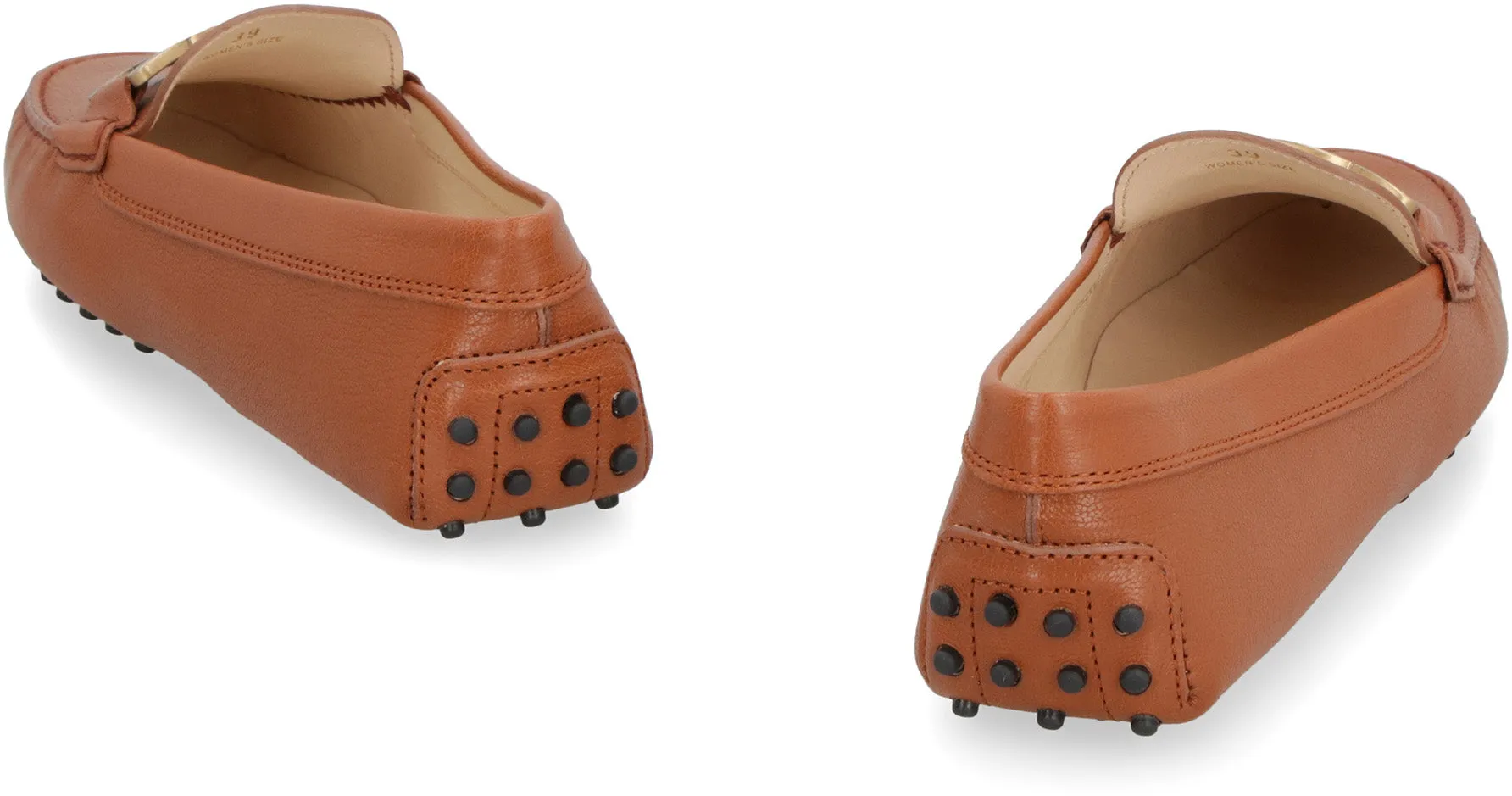 GOMMINI LEATHER LOAFERS Leather Monolith Loafers