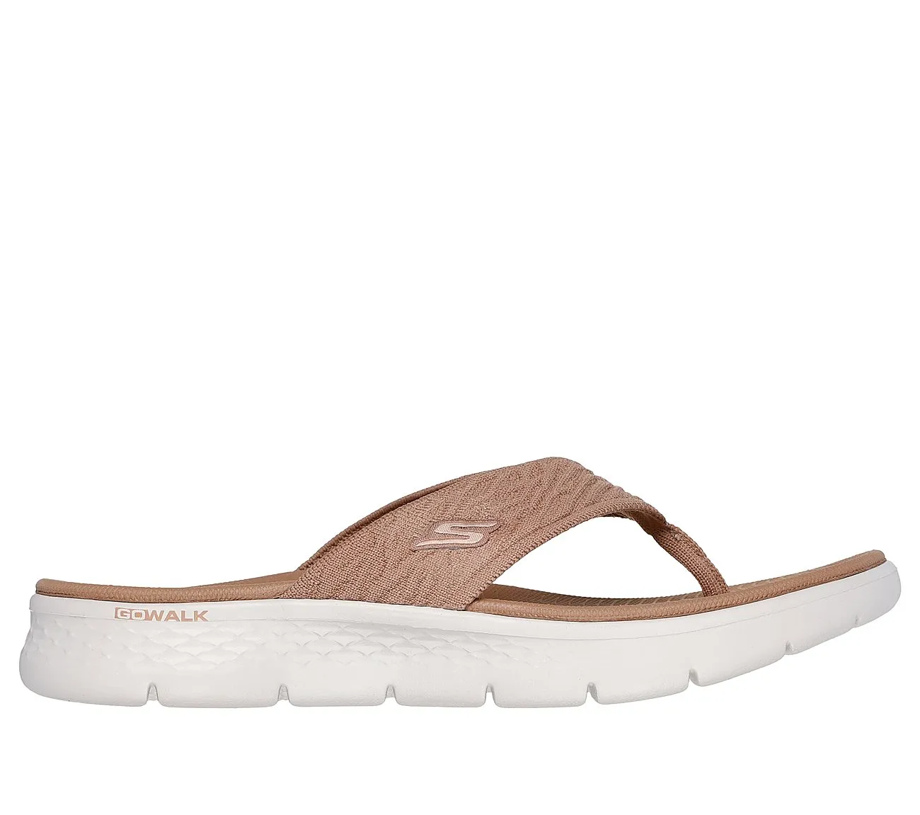 Flats Liz Claiborne Shoes GOWALK FLEX SANDAL - SPLENDOR - TAN