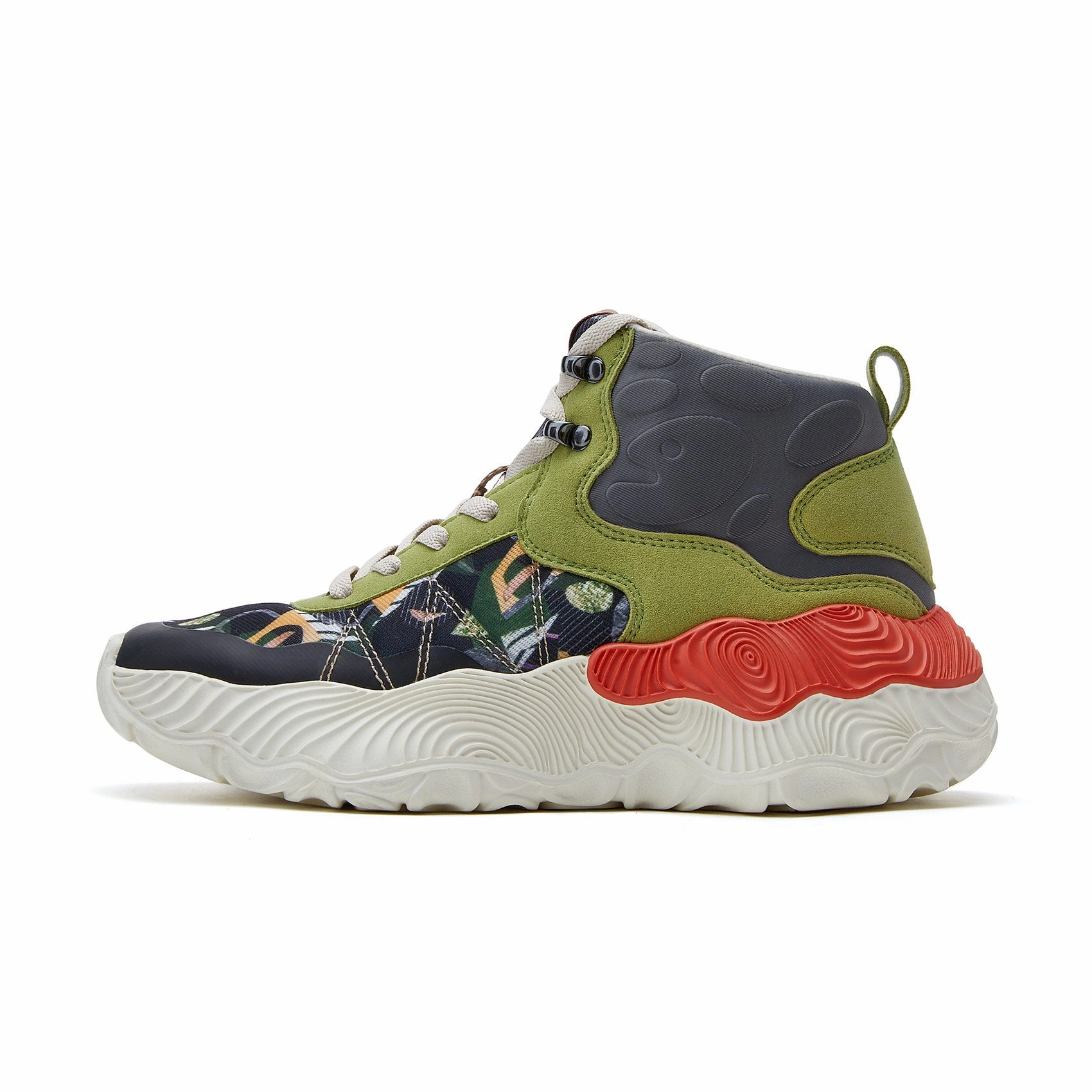 Work Appropriate Sneakers Green Realm Teide Park III Women