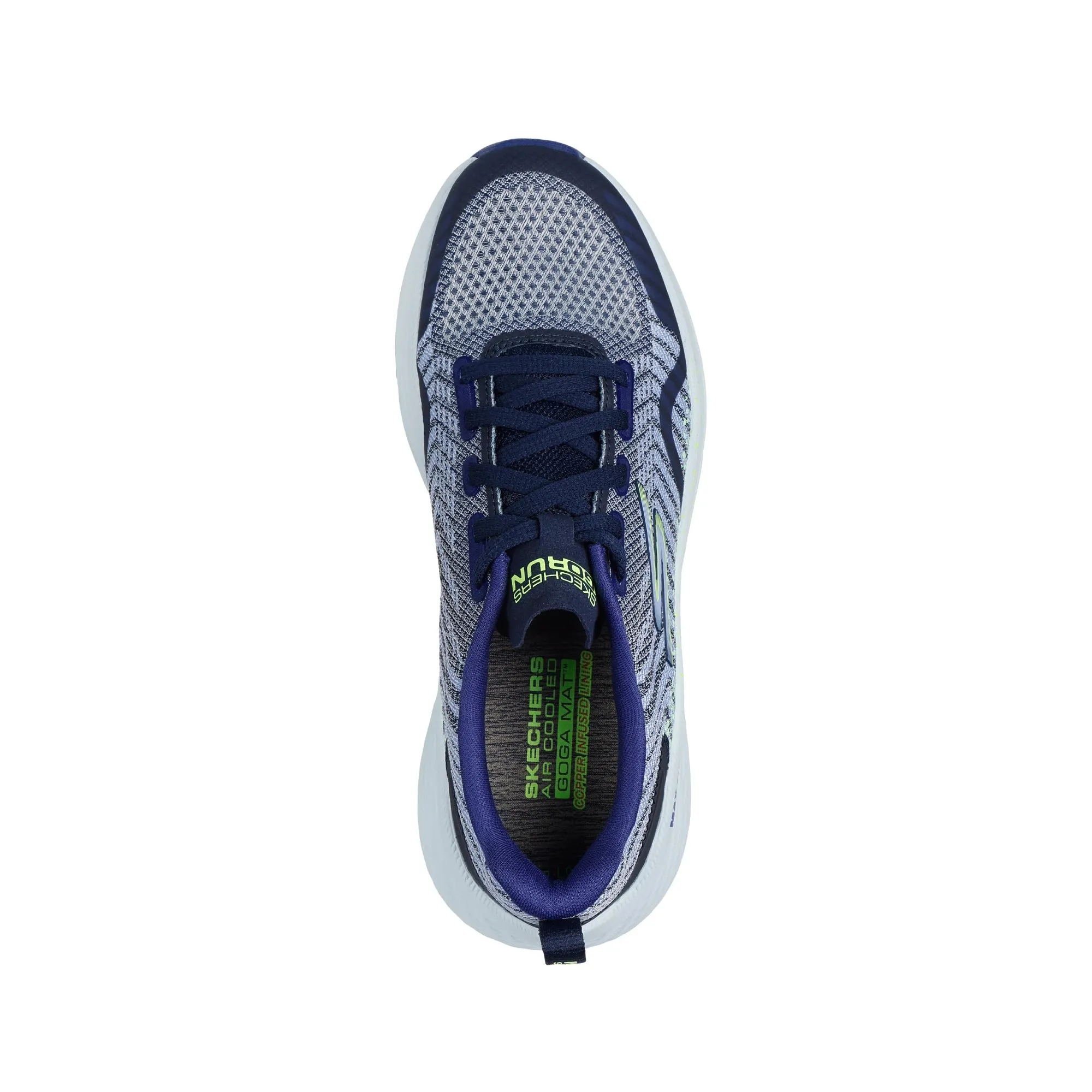 MAX CUSHIONING ELITE 2.0 - BLU LIME Folding Flat Shoes