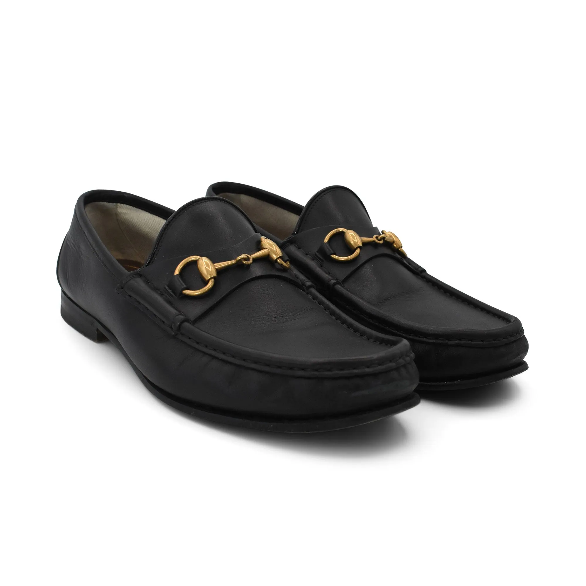 Ferragamo Loafers Suede Gucci '1953 Horsebit' Loafers - Men's 8