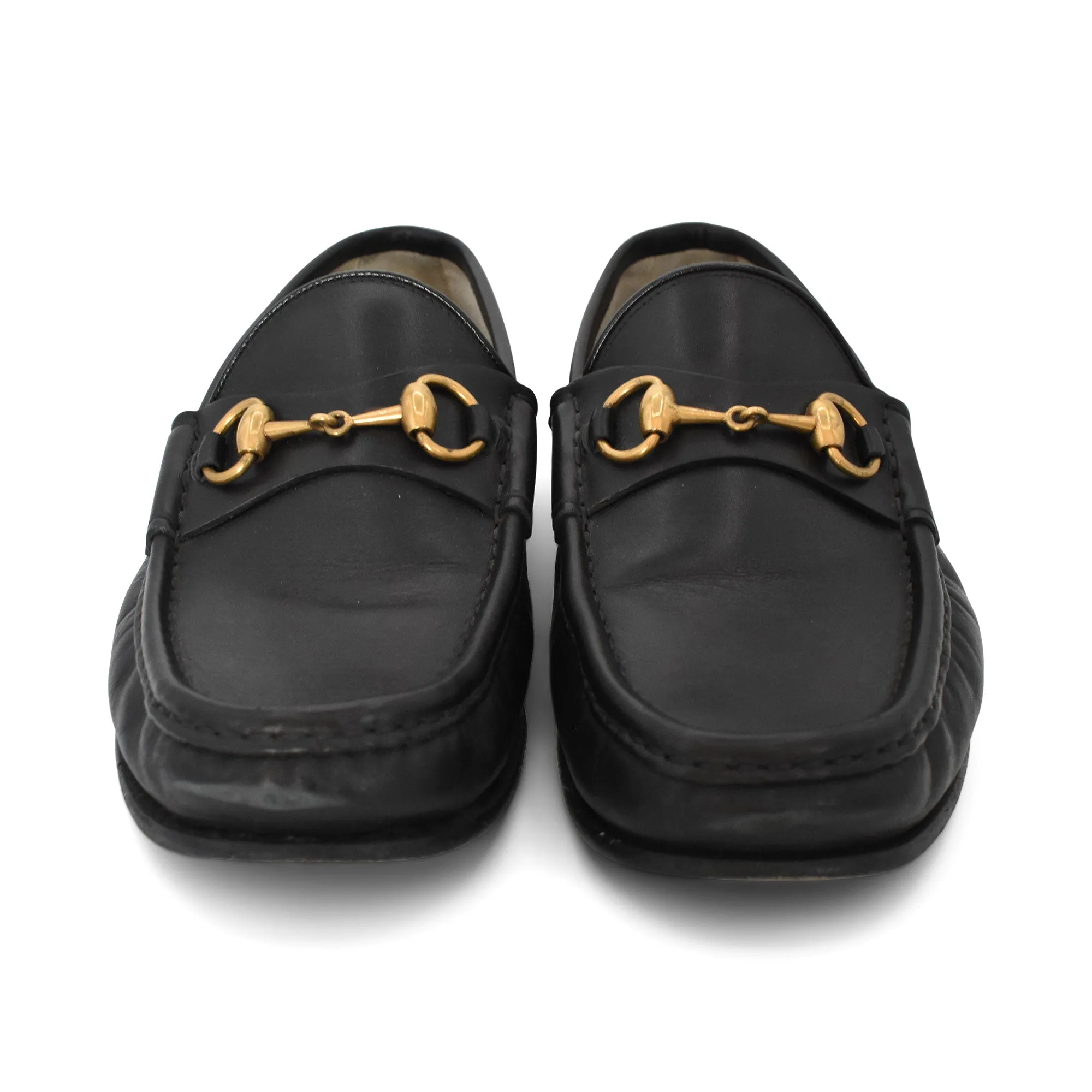 Gucci '1953 Horsebit' Loafers - Men's 8 Leather Lug Sole Loafers