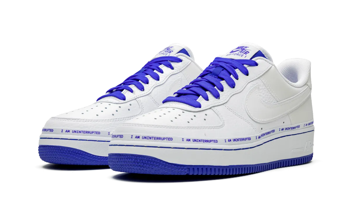 Best Nike Barefoot Shoes Air Force 1 '07 MTAA QS "Uninterrupted More Than An Athlete"