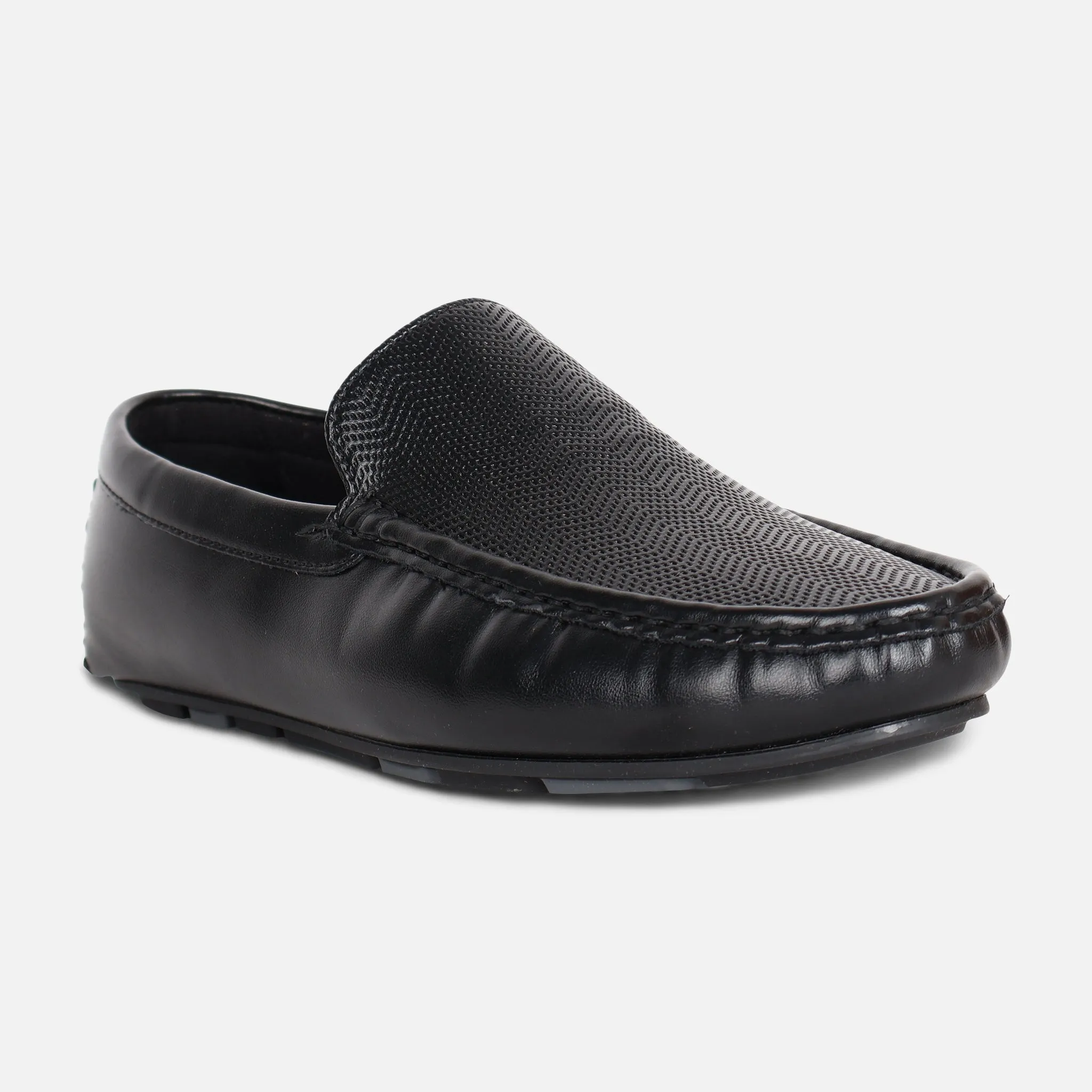 Stretch Fabric Dress Shoes MEN MOCCASINS SLIP-ON SHOES