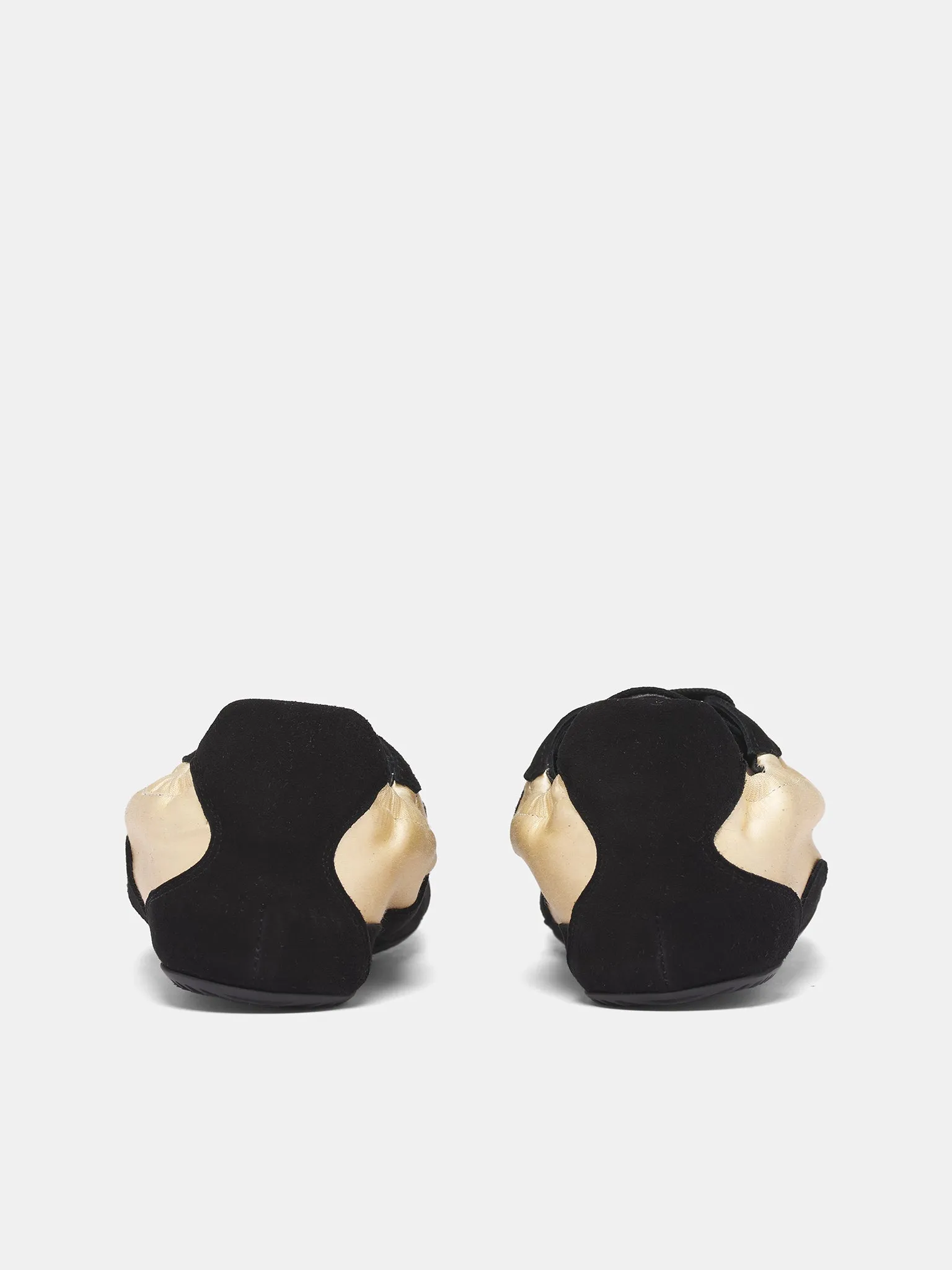 24. NULL Roadie Satin Sneakers (25039046-CUSTARD-BLACK)