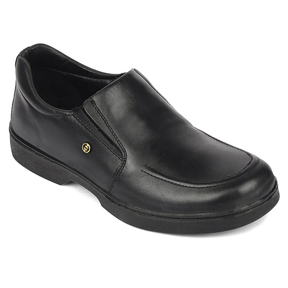 Shoes To Wear With Mini Dress Healers Black Formal Non-Lacing Moccasins For Men 204608AN By Liberty