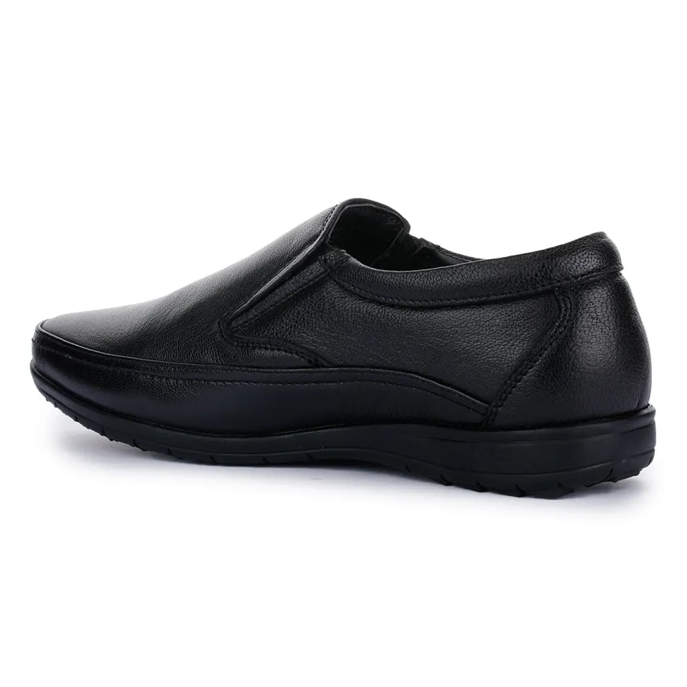 Healers Black Formal Non Lacing Shoes For Men HA1-11 By Liberty Women's Dress Shoes Low Heel