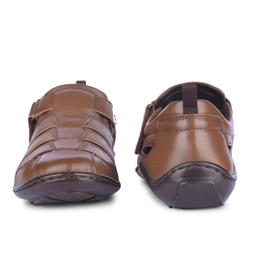 Healers By Liberty Mens LB130-500E Tan Casual Sandal Mk Sandals